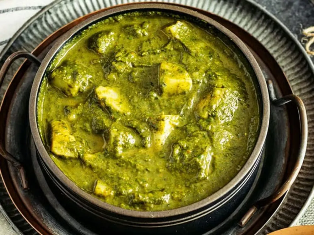Aloo Saag — Vegetarian Specials at Clifton Indian Restaurant and Bar, Cincinnati, OH