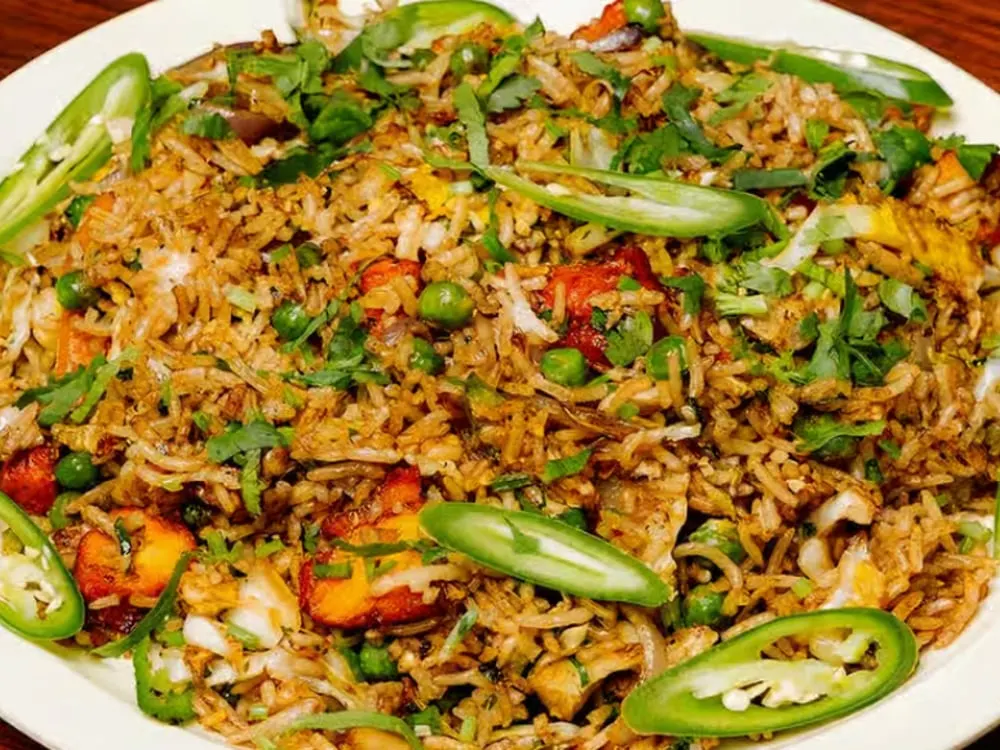Chicken Teriyaki Fried Rice — Fried Rice & Noodles at Clifton Indian Restaurant and Bar, Cincinnati, OH