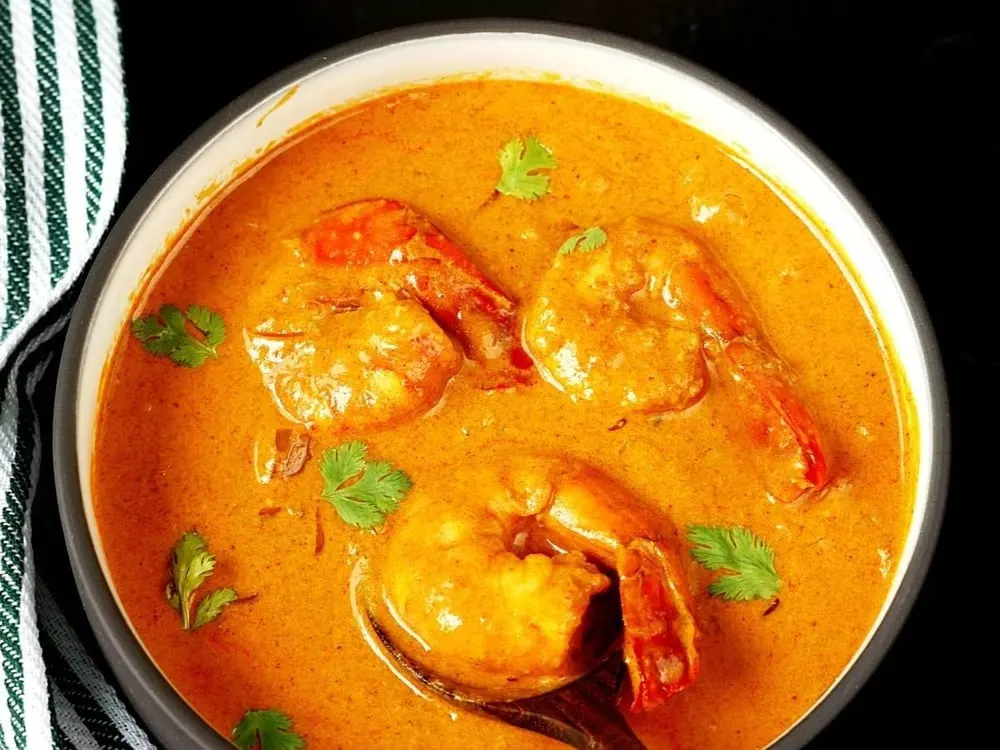 Curry Shrimp — Seafood Specials at Clifton Indian Restaurant and Bar, Cincinnati, OH