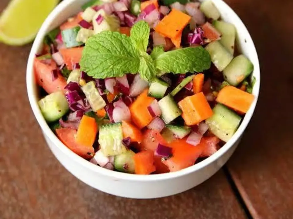 Kachumber Salad — Salads at Clifton Indian Restaurant and Bar, Cincinnati, OH