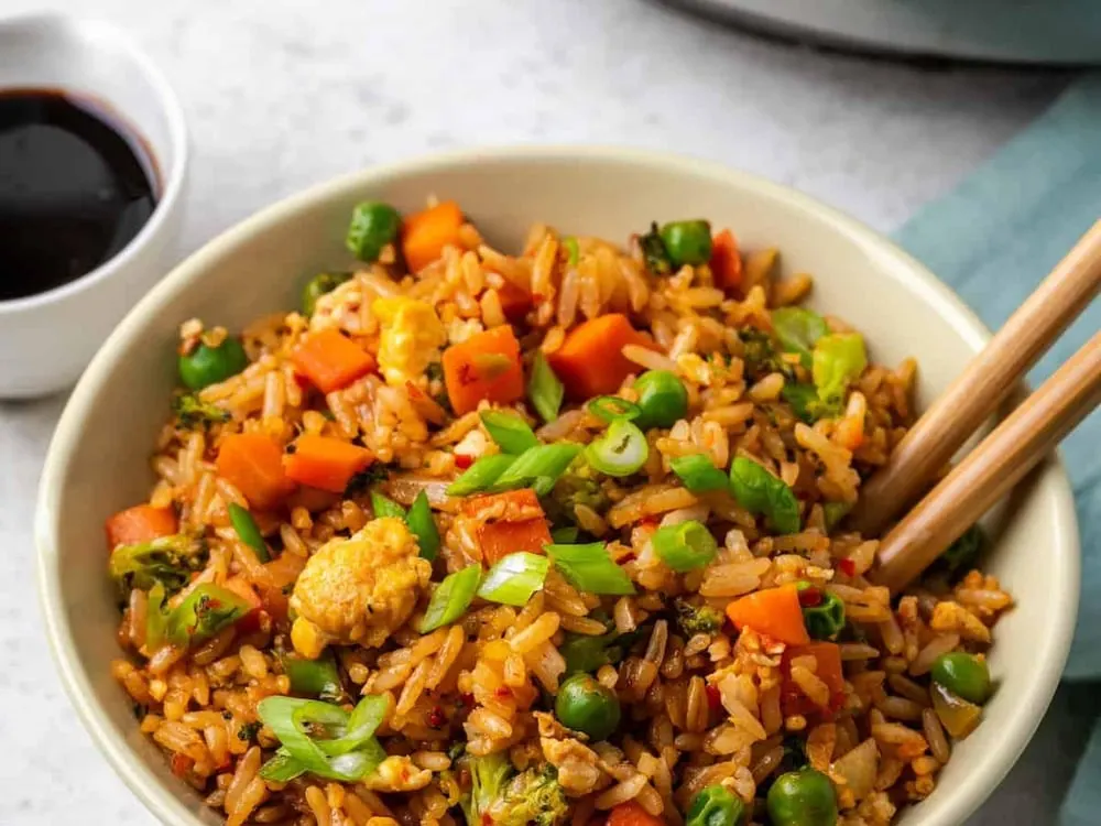 Veg Fried Rice — Fried Rice & Noodles at Clifton Indian Restaurant and Bar, Cincinnati, OH