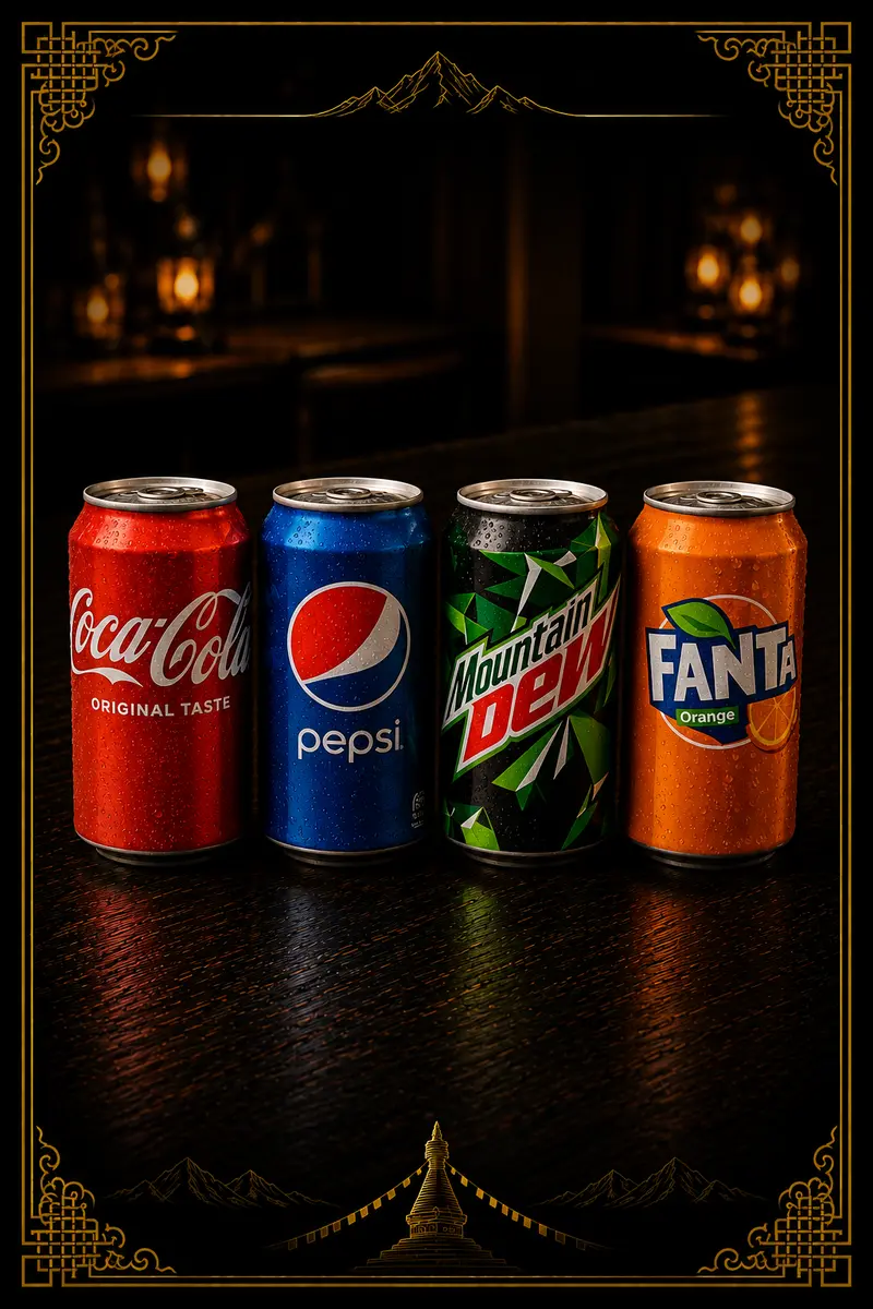 Soda (Coke, Sprite or Mountain Dew) — Beverages at Clifton Indian Restaurant and Bar, Cincinnati, OH